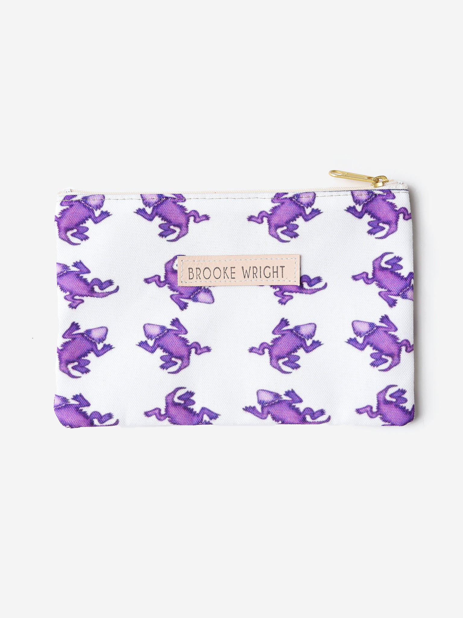 Brooke Wright Designs Collegiate Clutch - Saint Bernard