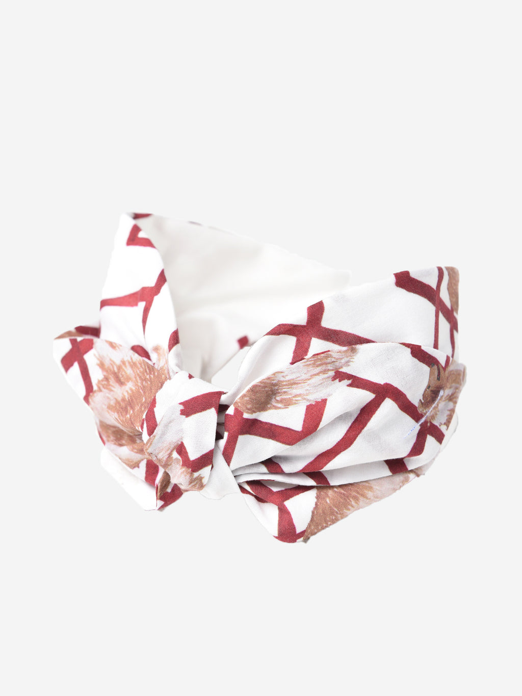 Brooke Wright Designs Collegiate Headband - Saint Bernard