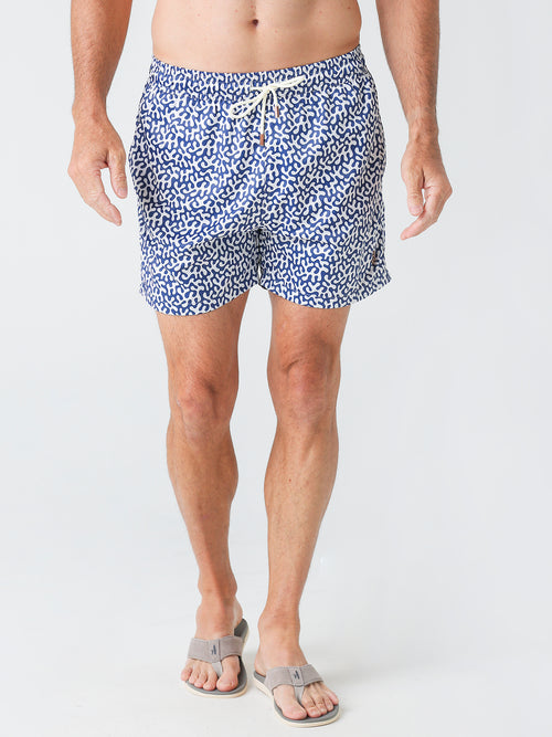 Retromarine Men's Corals Swim trunk