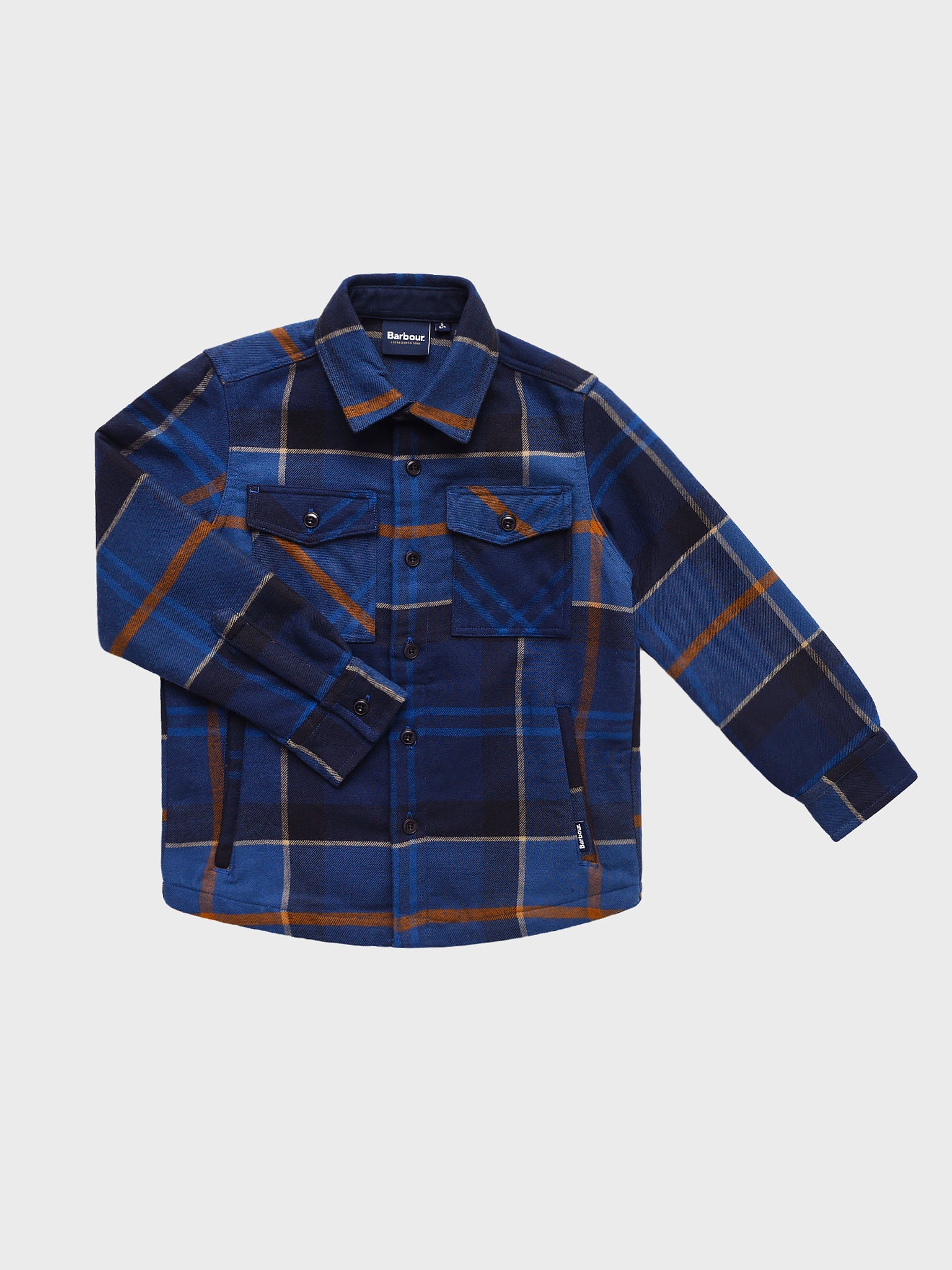 Barbour Boys' Tartan Over Shirt - Saint Bernard