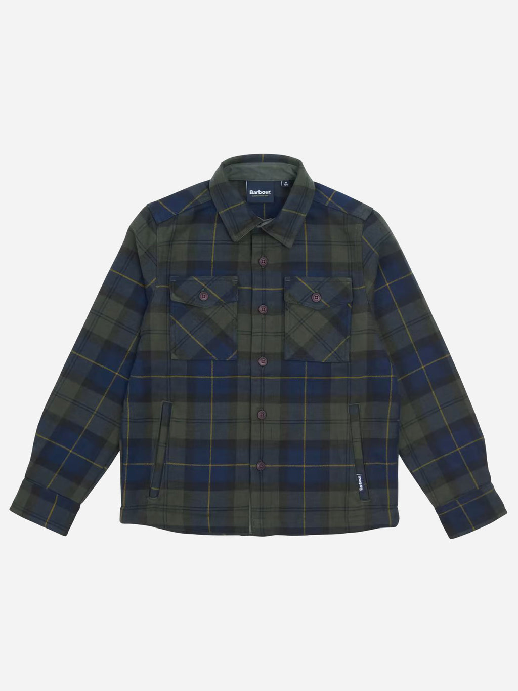 Barbour Boys' Tartan Classic Overshirt - Saint Bernard