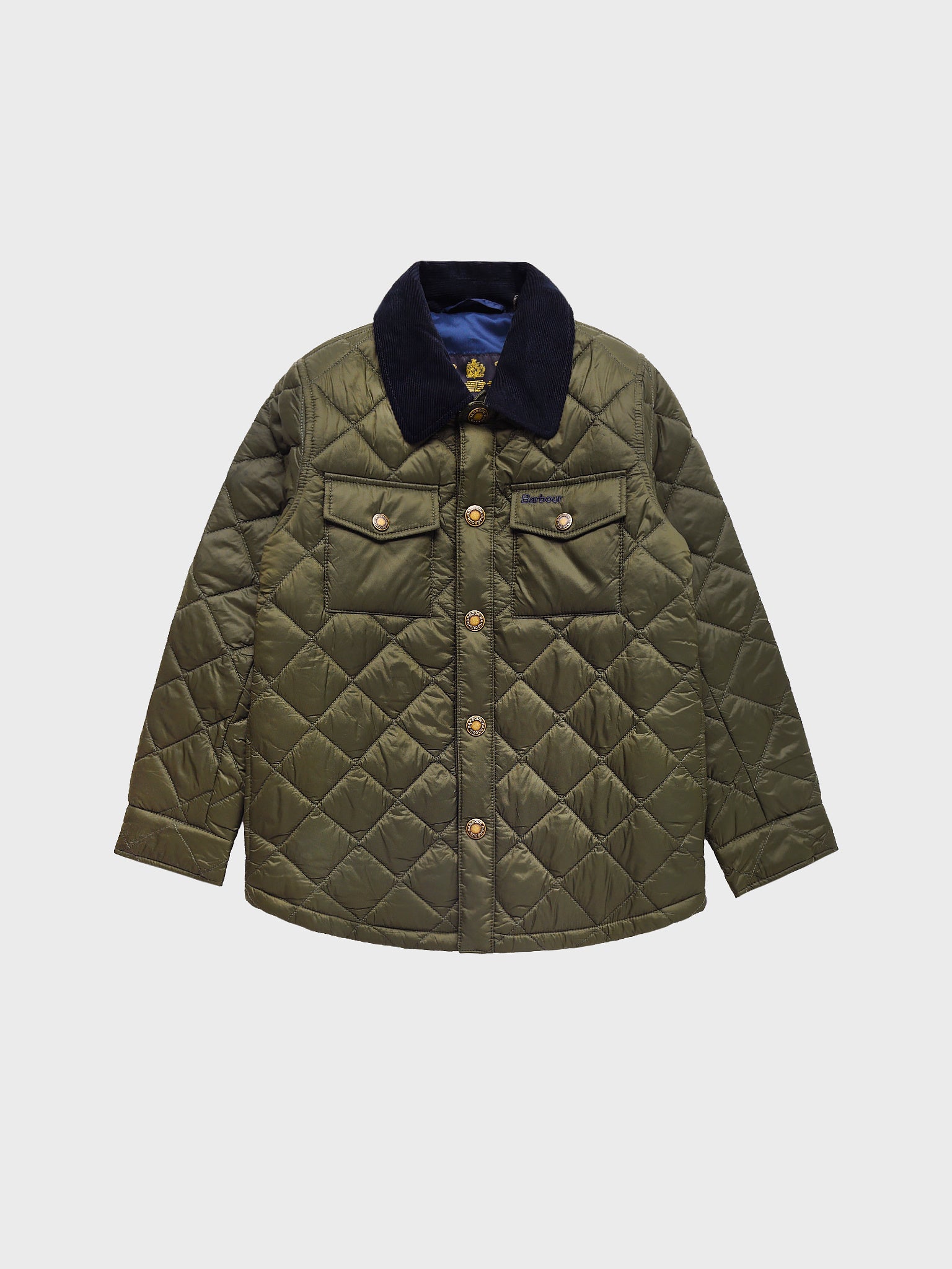 Barbour Boys' Quilt Button-Down Shirt - Saint Bernard
