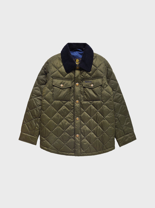 Barbour Boys' Quilt Button-Down Shirt