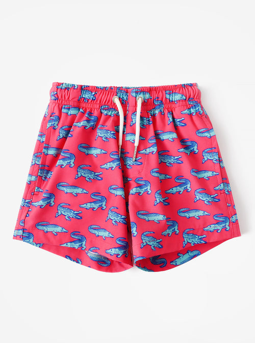 Bermies Boys' Crocodile Swim Trunk
