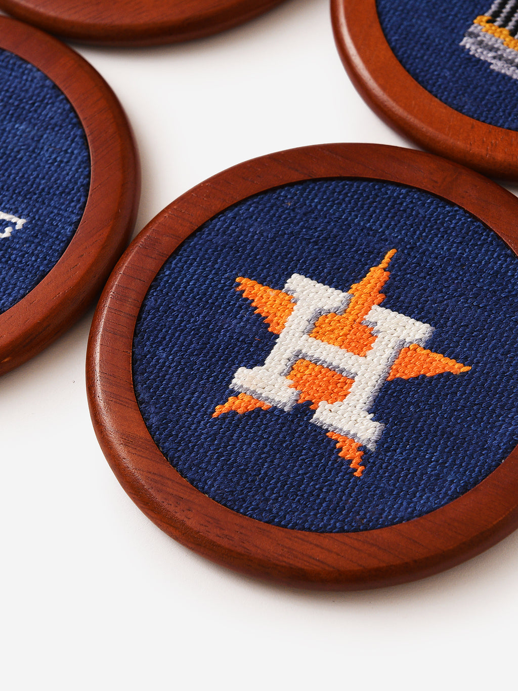 Smathers + Branson Houston Astros 2017 World Series Coaster Set - Saint Bernard