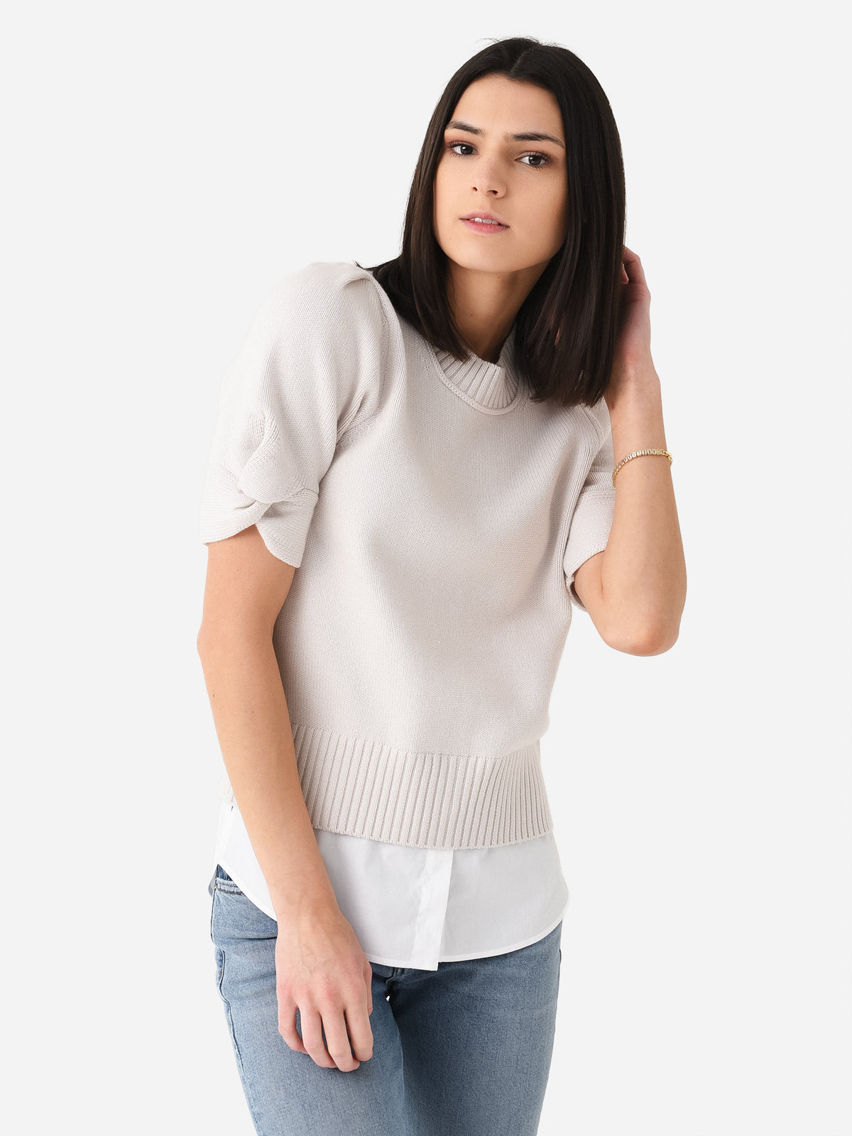 Brochu Walker Women's Emmet Knotted Cuff Layered Looker - Saint Bernard
