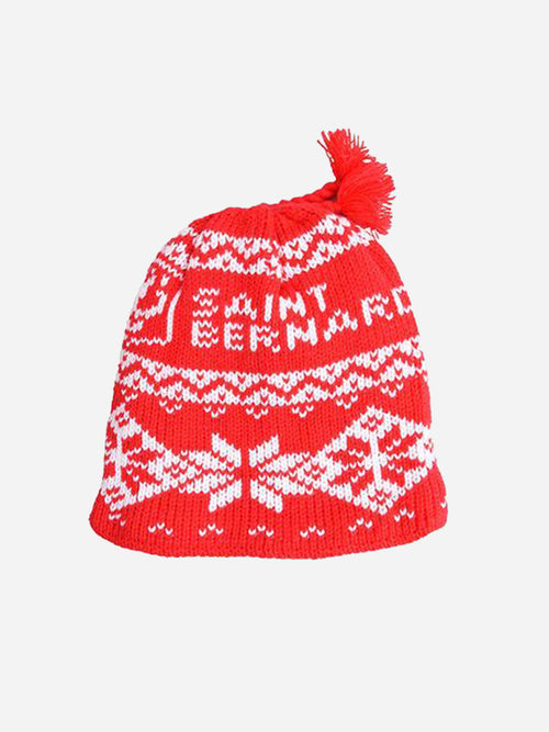 Saint Bernard Fair Isle Beanie