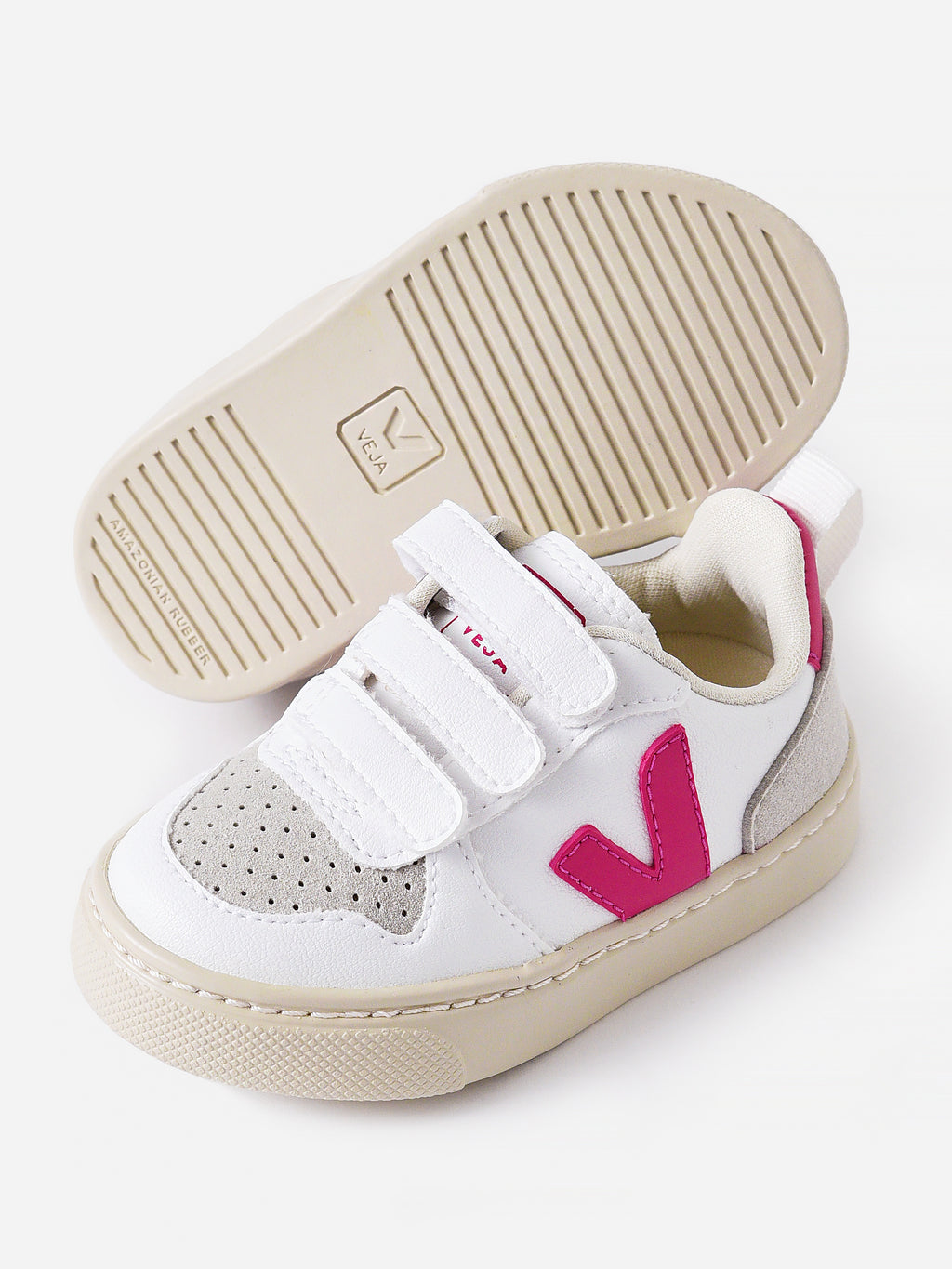 VEJA Kids' Small V-10 Sneaker - Saint Bernard