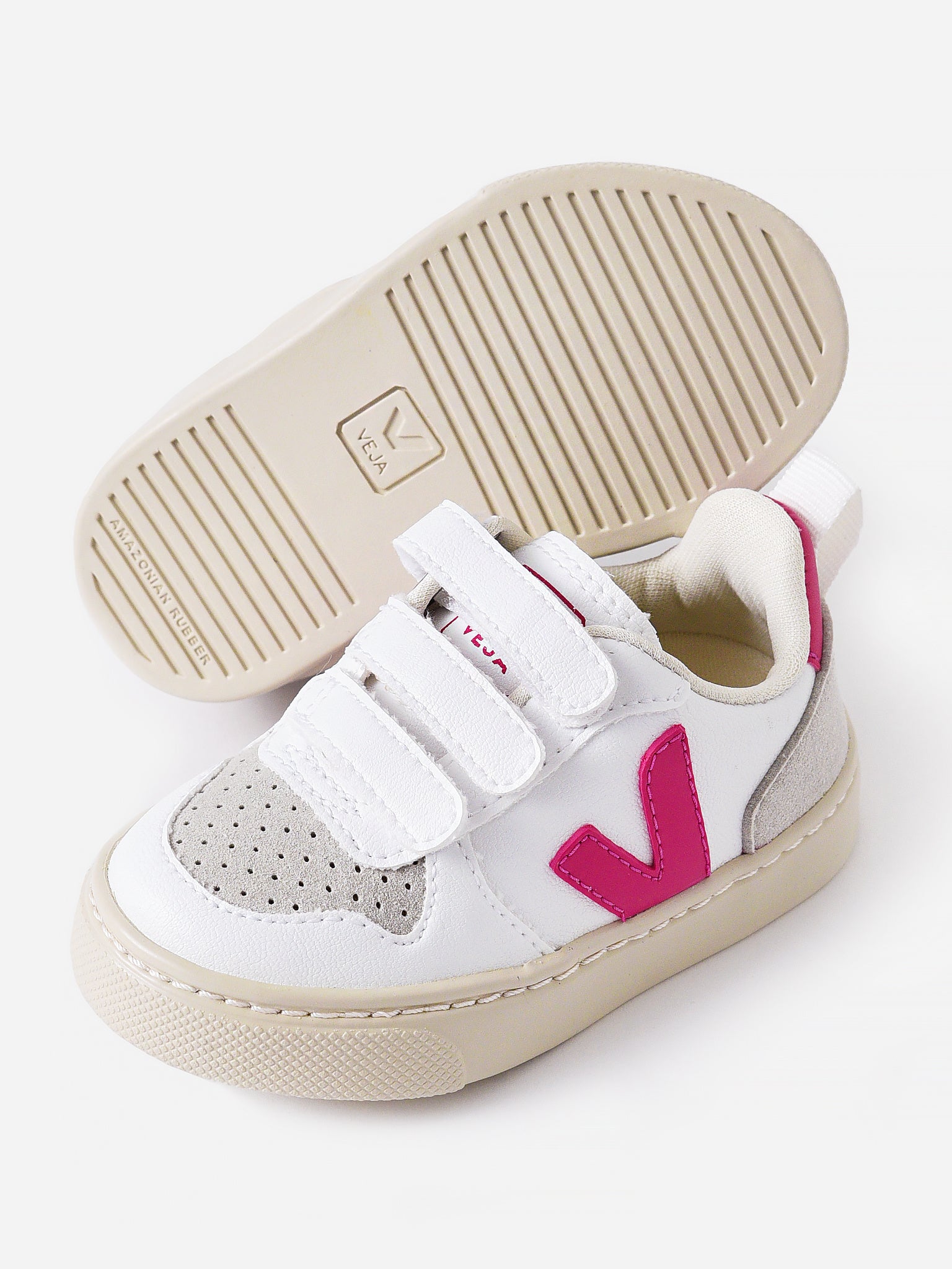 VEJA Kids' Small V-10 Sneaker - Saint Bernard