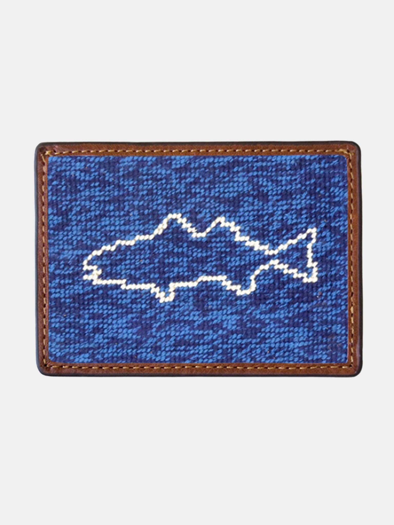 Smathers & Branson Fish On The Line Credit Card Wallet - Saint Bernard
