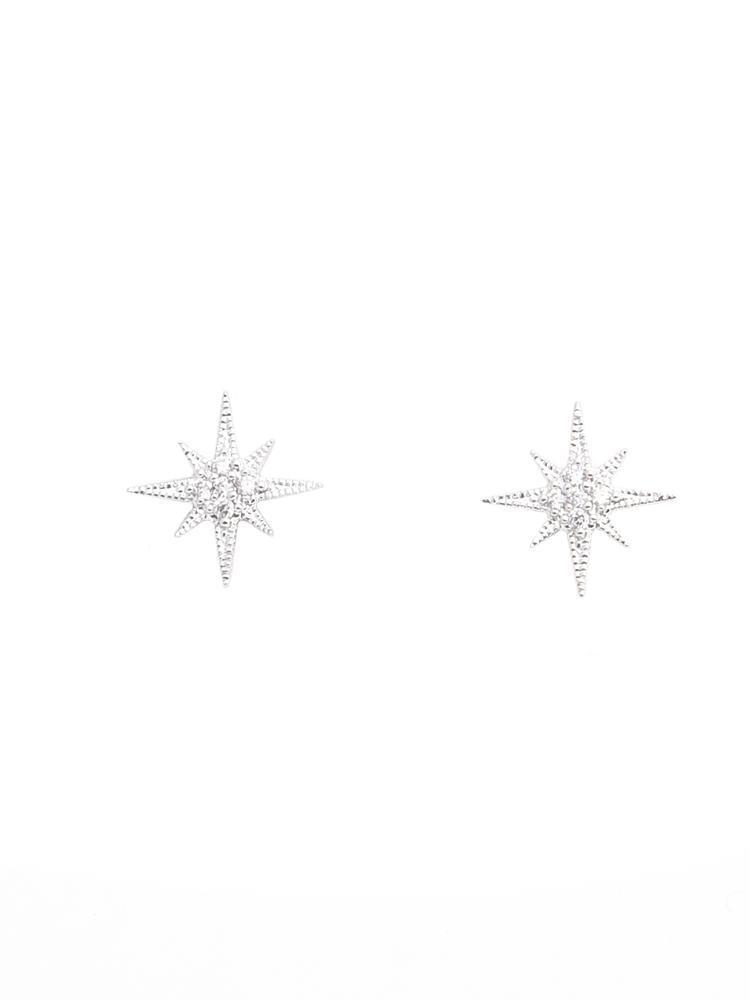 Tai CZ Star Stud Earrings - Saint Bernard
