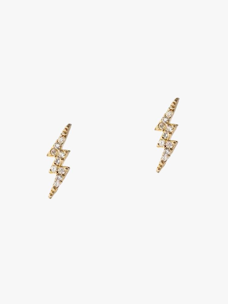 Tai Lightning Stud Earring - Saint Bernard