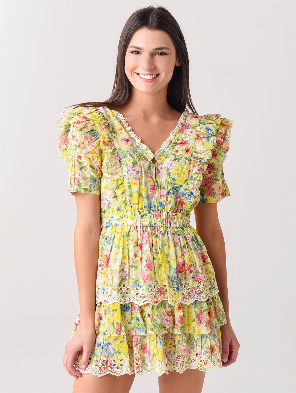Loveshack Fancy Women's Aldina Dress - Saint Bernard