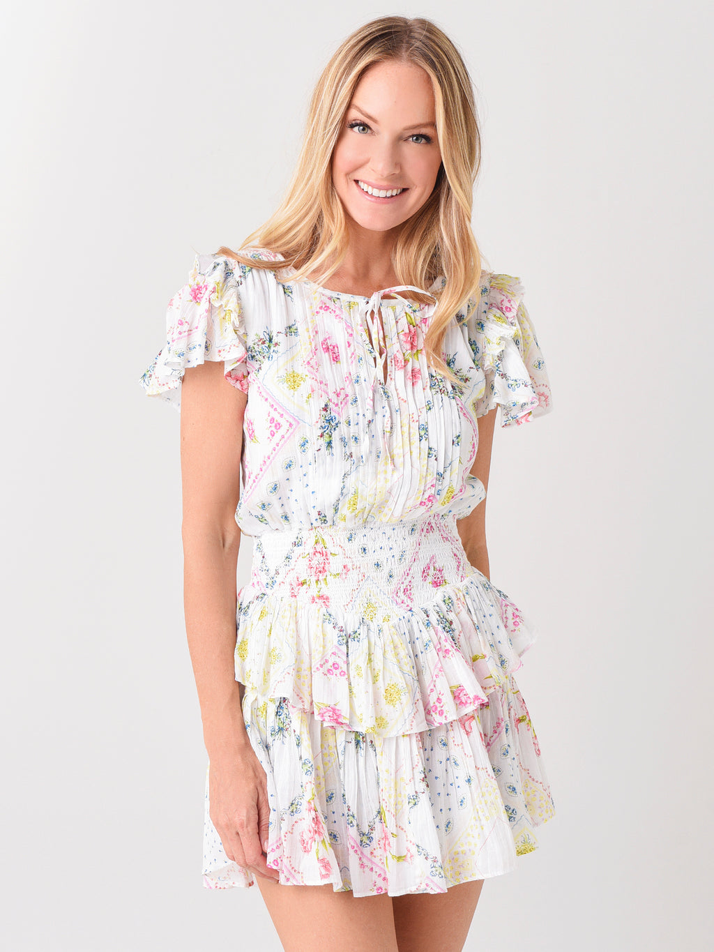 Loveshack Fancy Women's Audette Dress - Saint Bernard