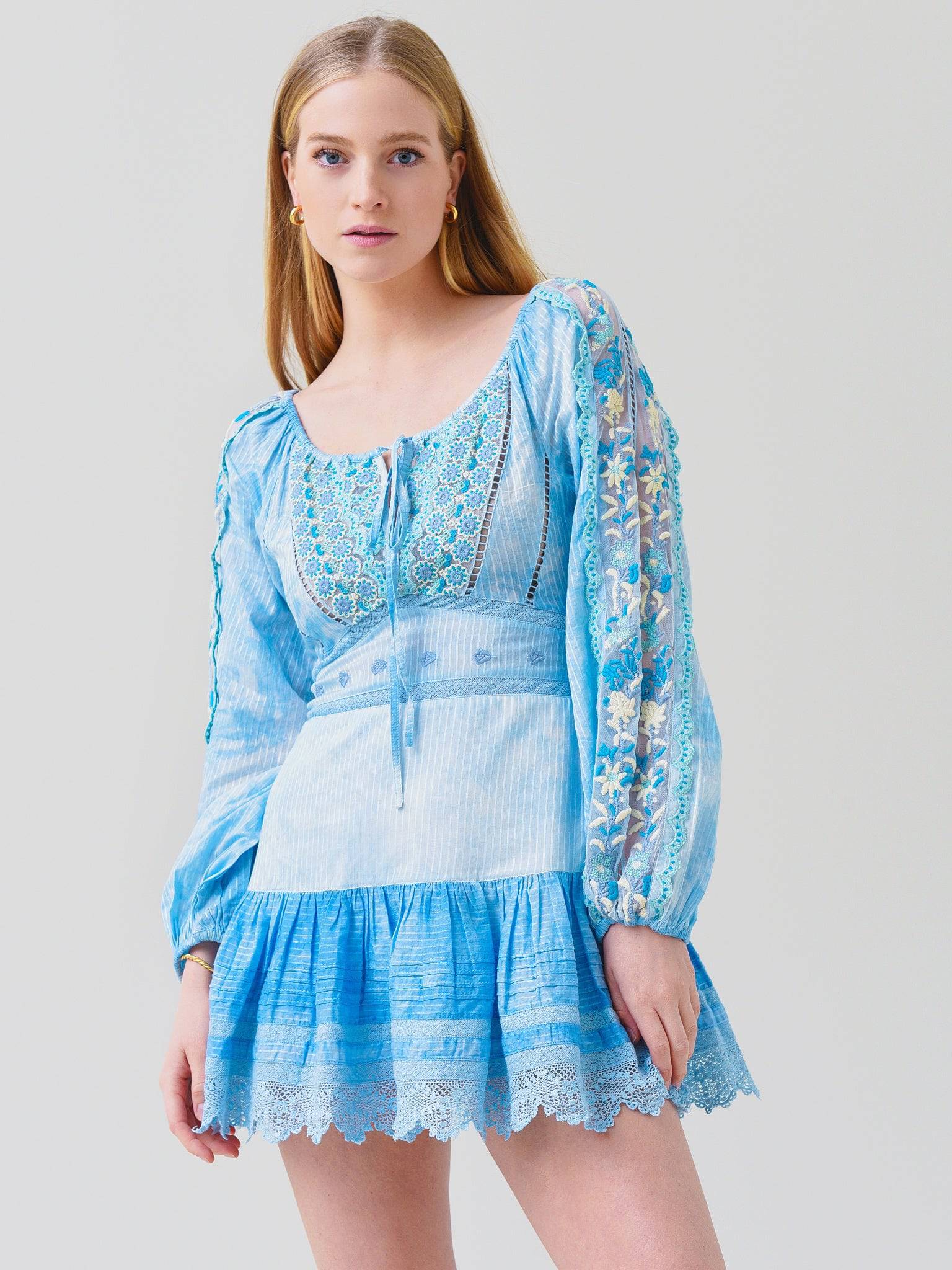 LoveShackFancy Women's Chelie Dress - Saint Bernard