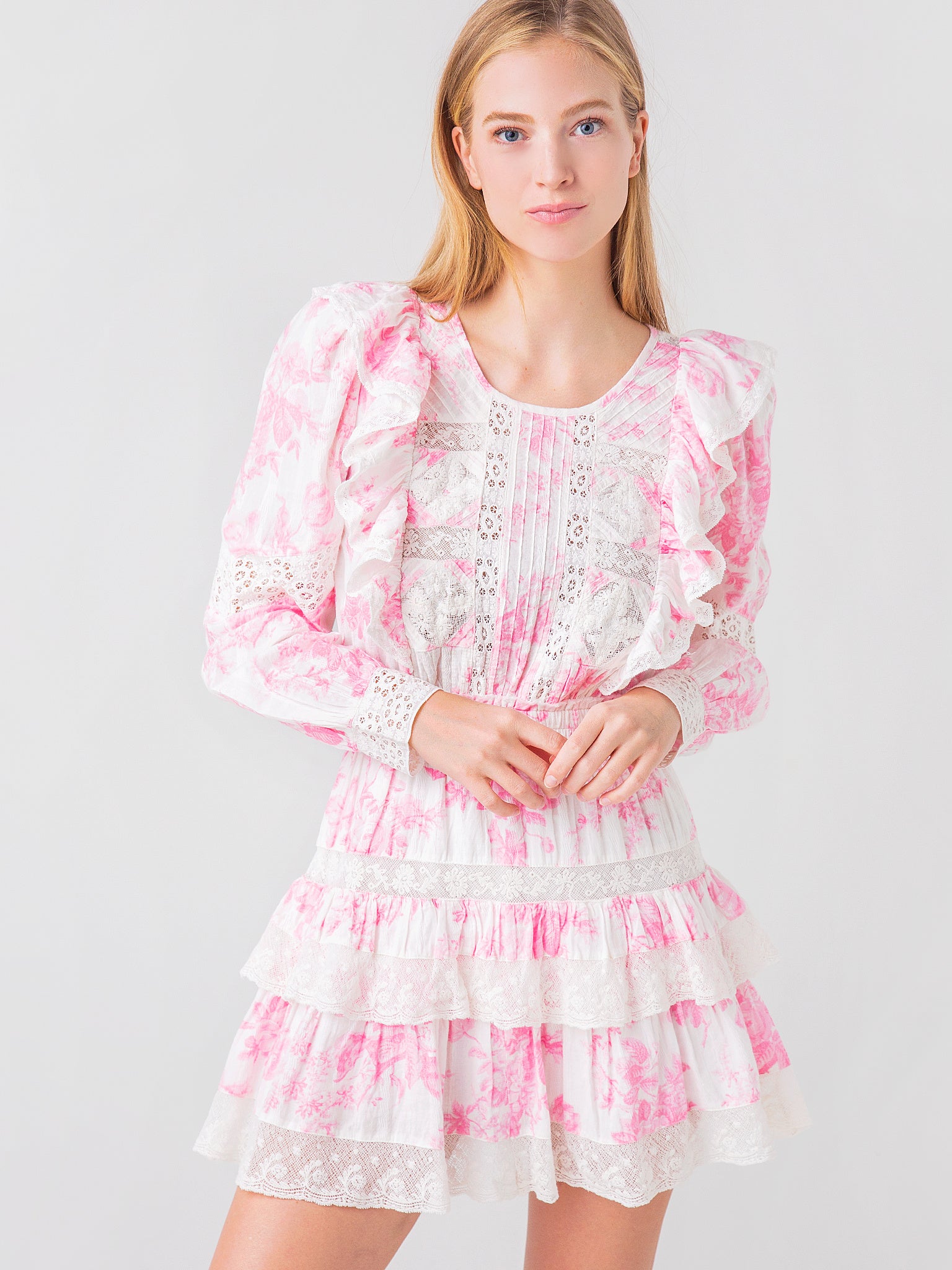 Loveshack Fancy Women's Santorini Dress - Saint Bernard