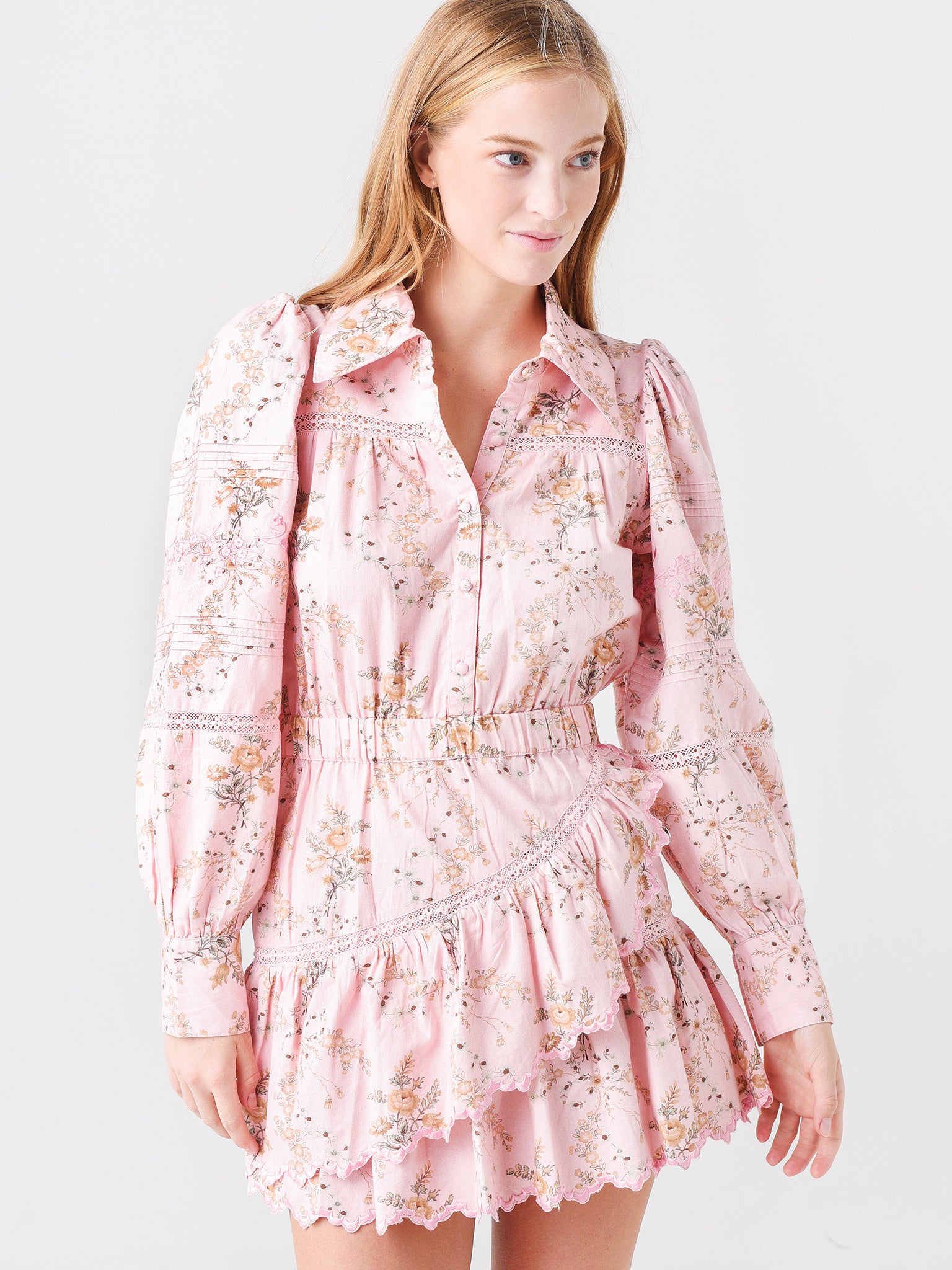 Loveshack Fancy Women's Dubov Dress - Saint Bernard