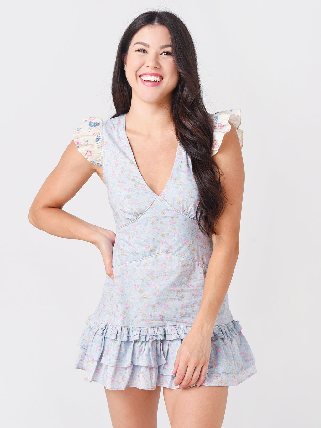 LoveShackFancy Women's Arthur Mini Dress - Saint Bernard