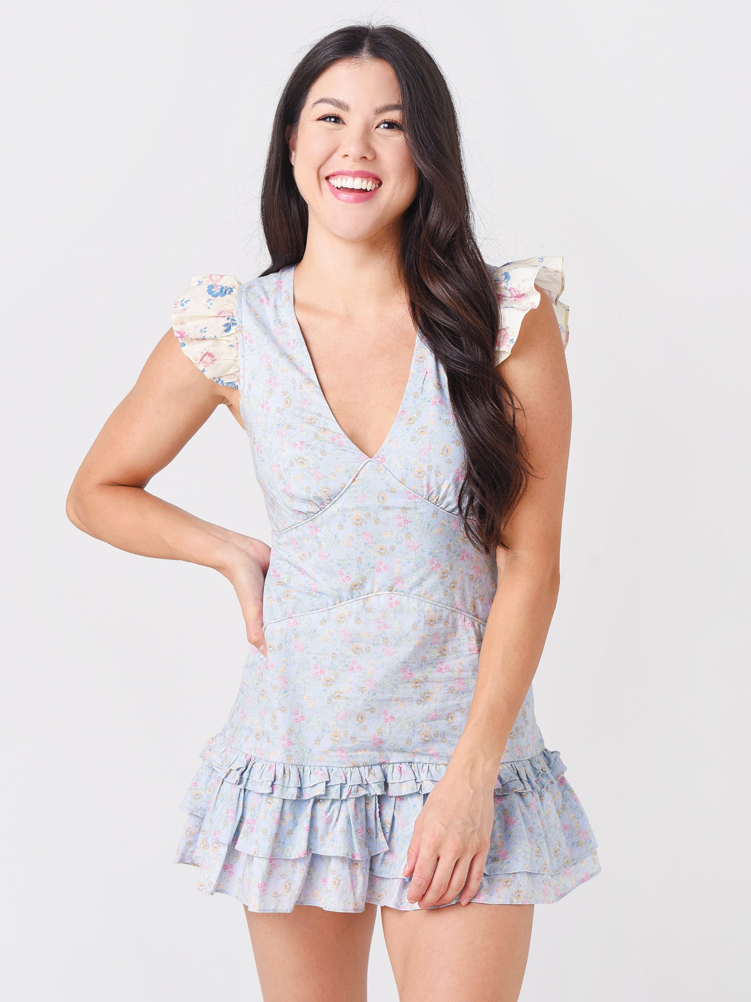 LoveShackFancy Women's Arthur Mini Dress - Saint Bernard