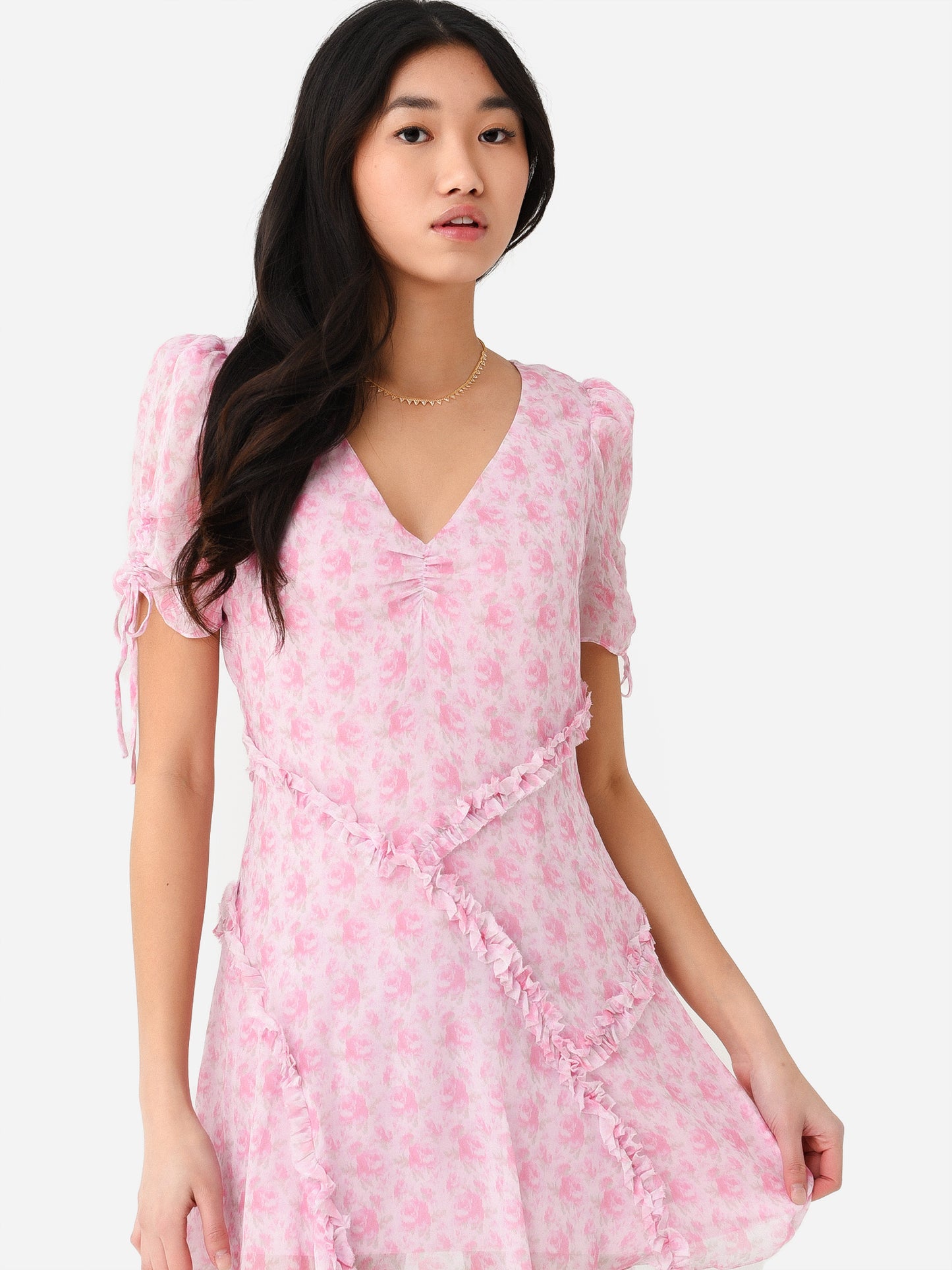 LoveShackFancy Women's Posh Mini Dress - Saint Bernard