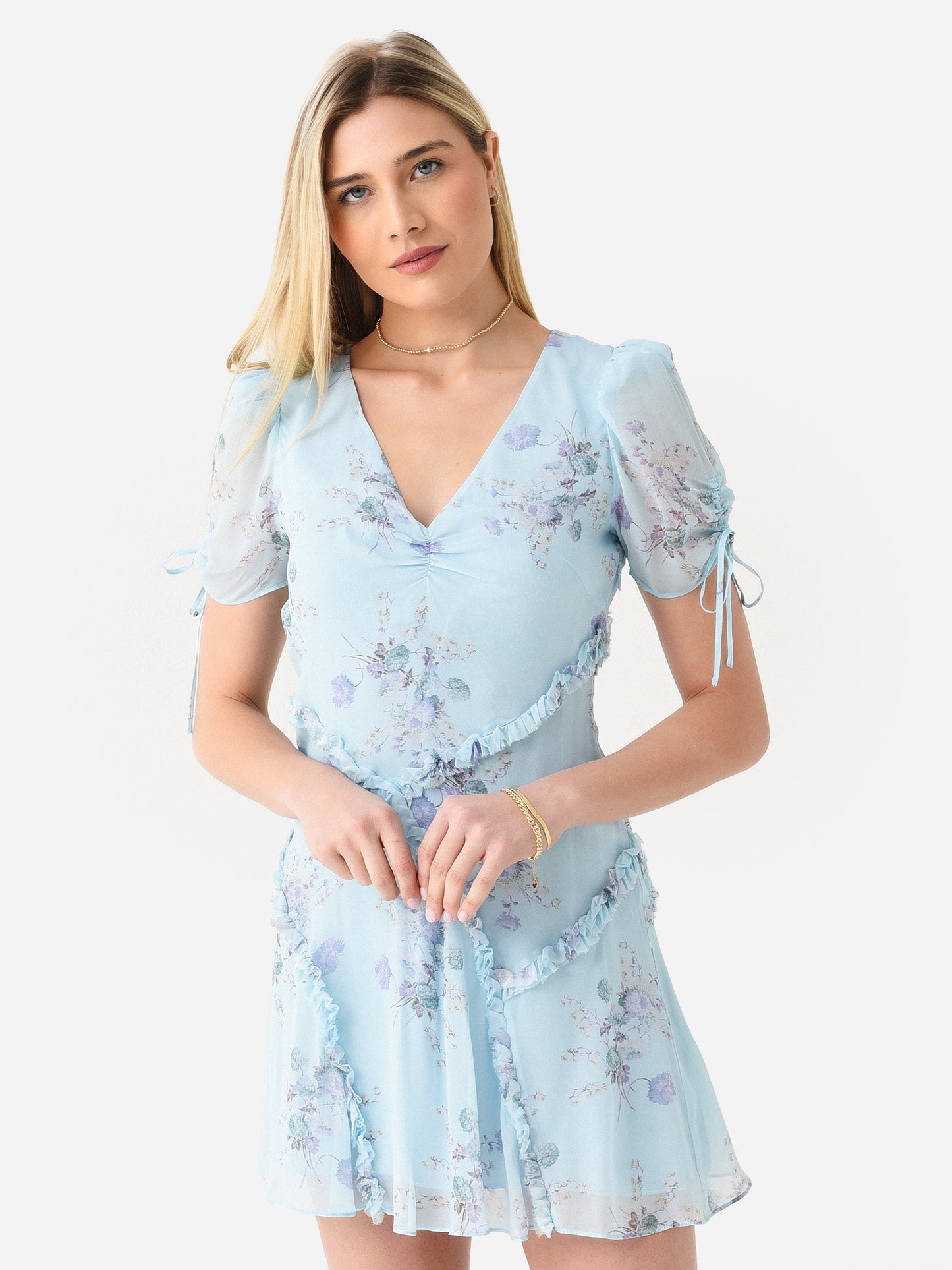 LoveShackFancy Women's Posh Mini Dress - Saint Bernard