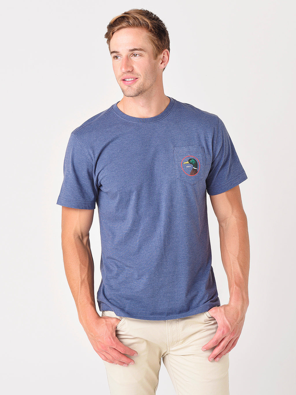Duck Head Men's Logo Short Sleeve T-Shirt - Saint Bernard