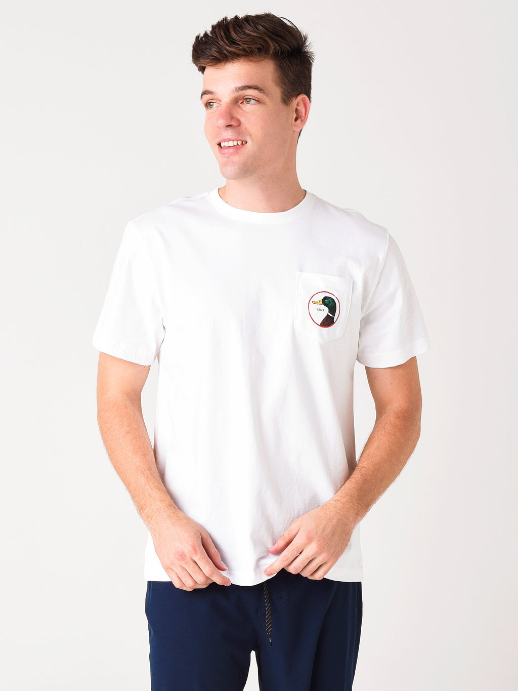 Duck Head Men's Logo Short Sleeve T-Shirt - Saint Bernard