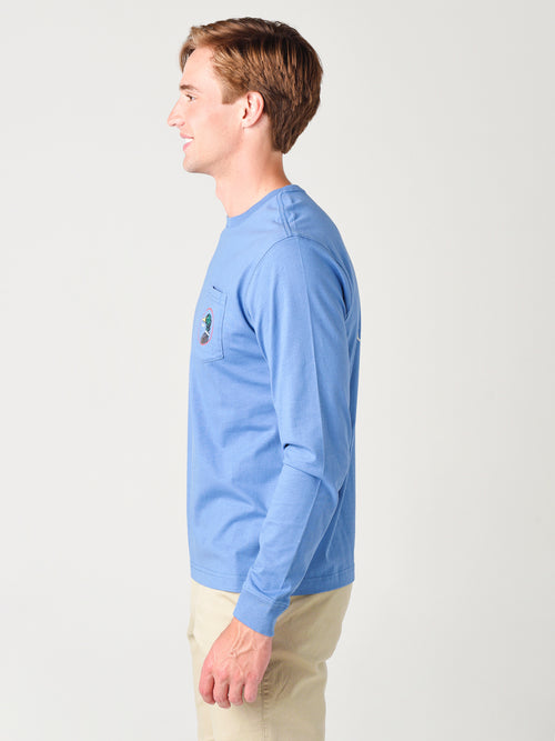 Duck Head Men's Logo Long Sleeve T-Shirt