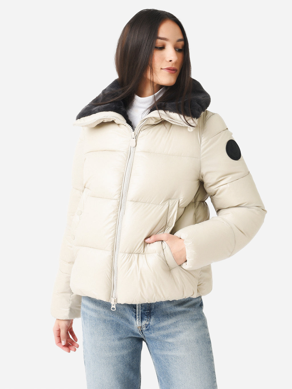 Save The Duck Women's Moma Puffer Jacket - Saint Bernard