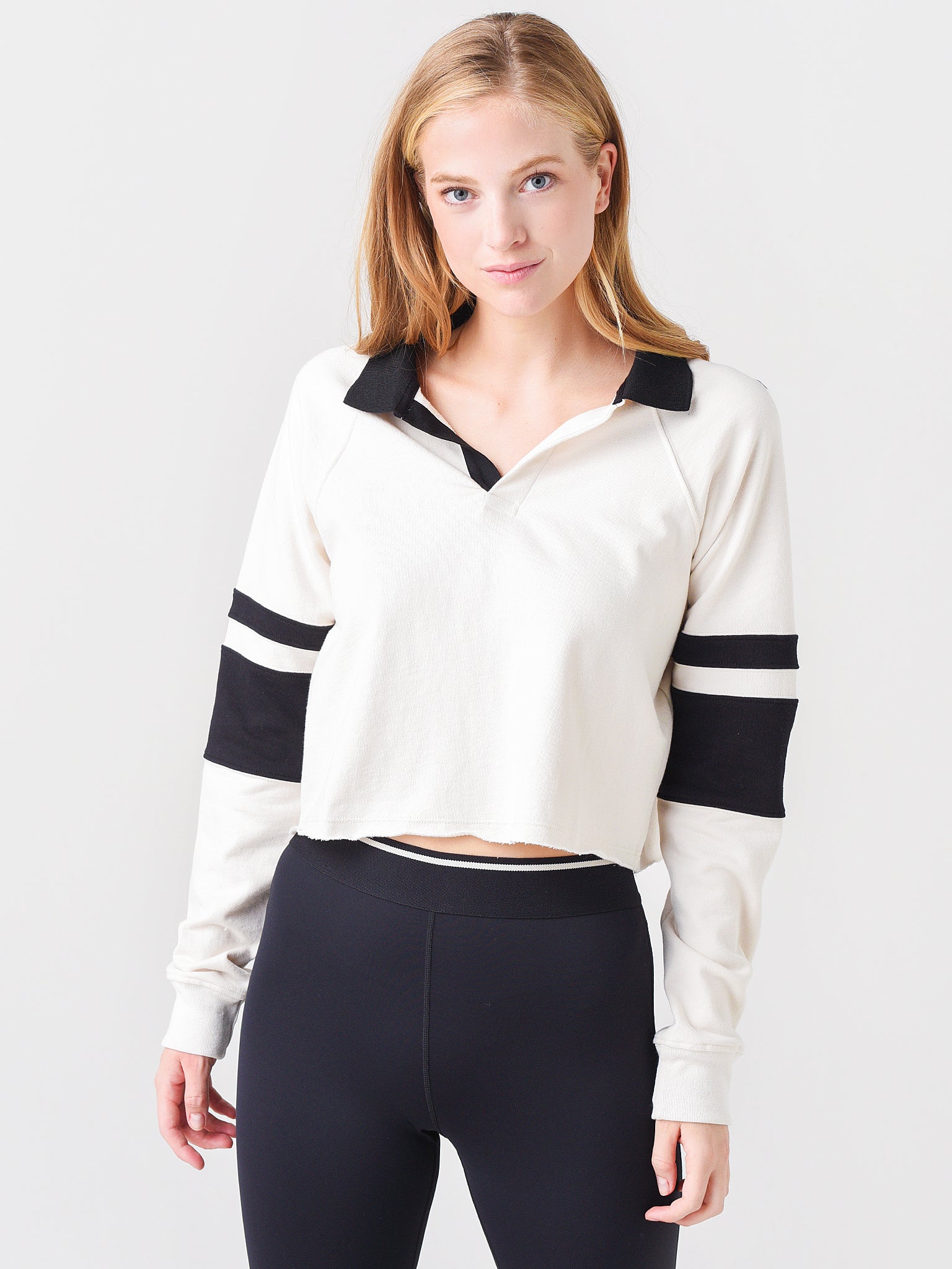 Splits59 Women's Tiger French Terry Rugby Sweater - Saint Bernard