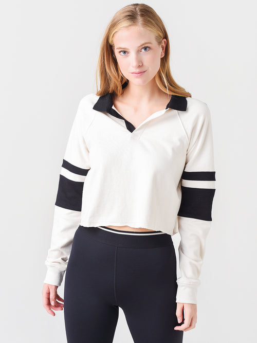 Splits59 Women's Tiger French Terry Rugby Sweater