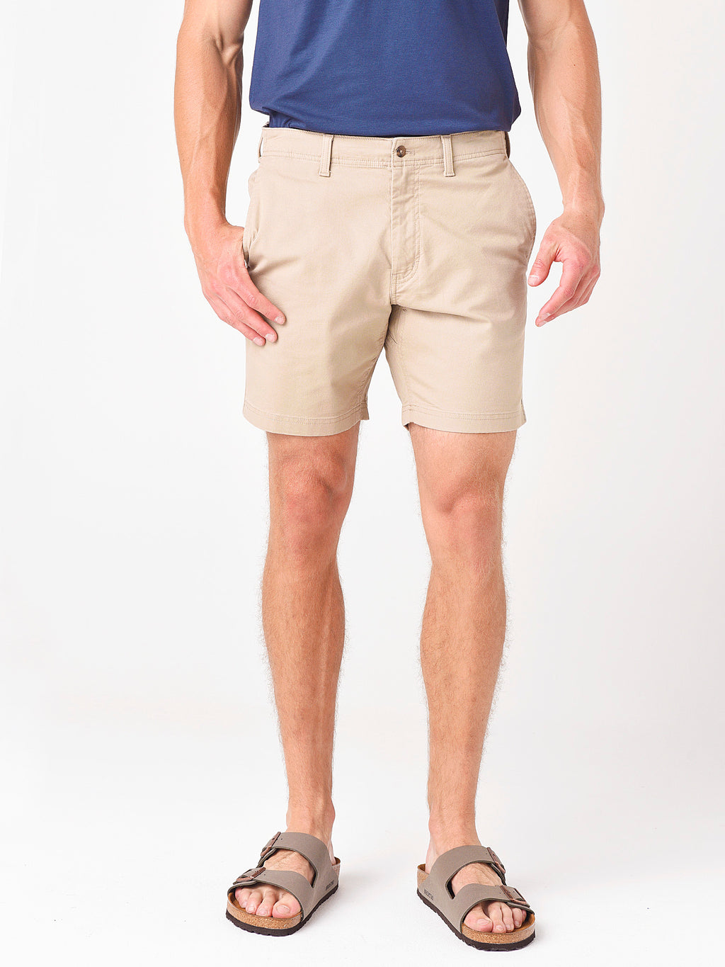 Duck Head Men's Landfall Elastic 7" Short - Saint Bernard