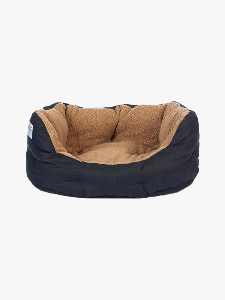 Barbour Tartan 24in Bed - Saint Bernard