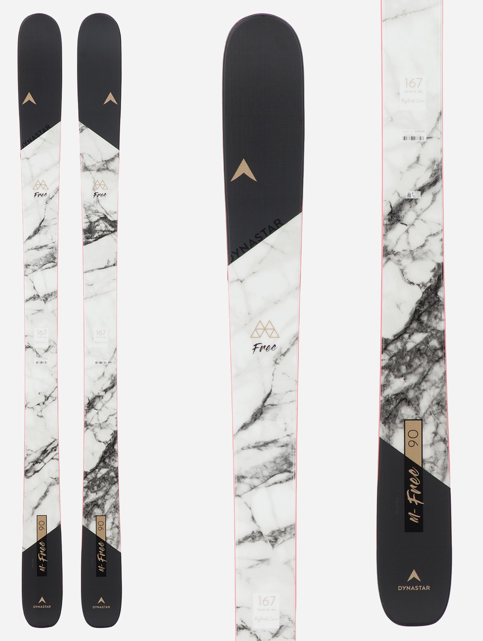 Dynastar M-Free 90 Skis 2024 - Saint Bernard