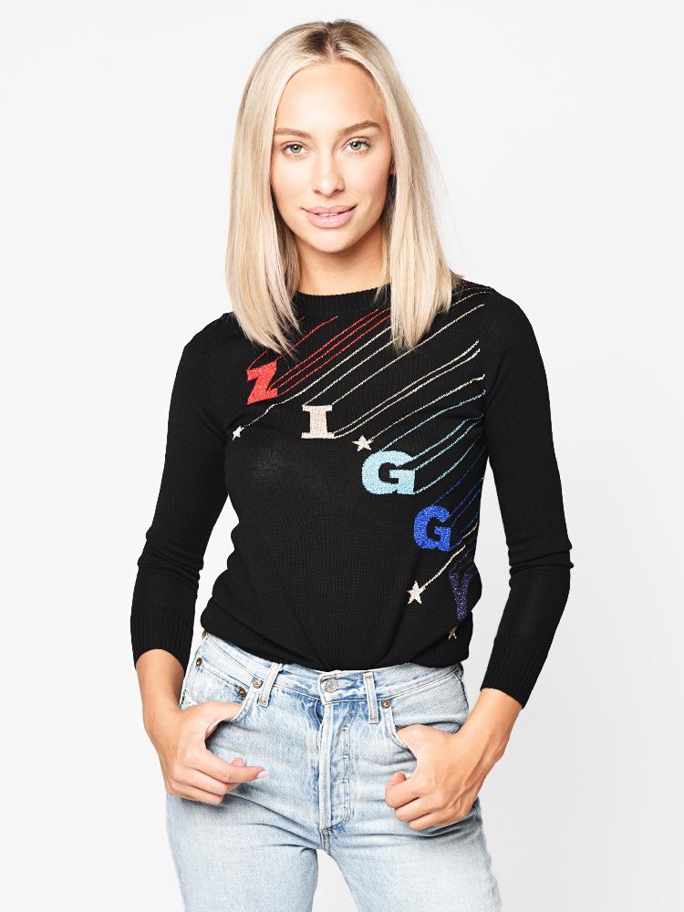 Stoned Immaculate Women’s David Bowie Ziggy Stardust Sweater - Saint Bernard