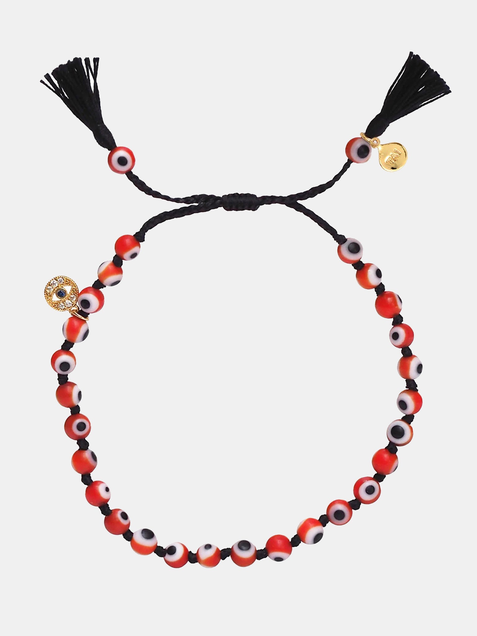 Tai Handmade Evil Eye Beaded Bracelet - Saint Bernard