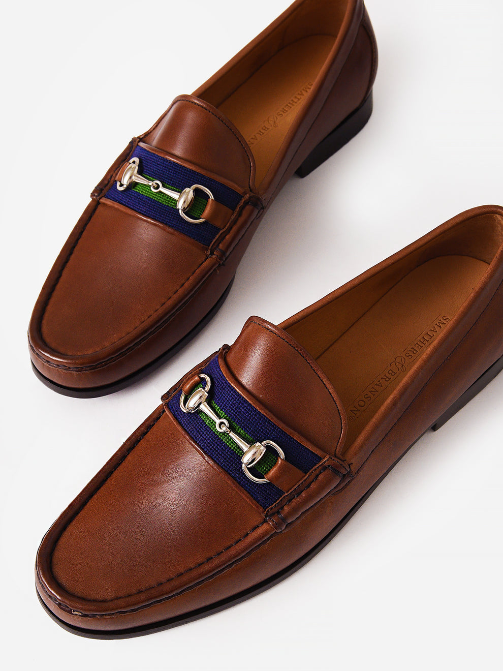 Smathers Branson Men s Downing Bit Needlepoint Loafer Saintbernard smathers-branson-men-s-downing-bit-needlepoint-loafer-saintbernard