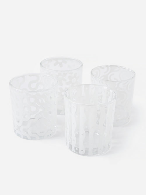 Areaware Dusen Dusen Pattern Glasses
