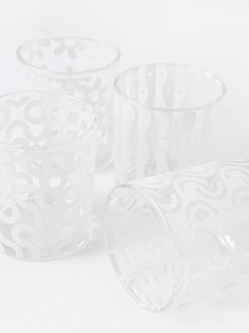 Areaware Dusen Dusen Pattern Glasses