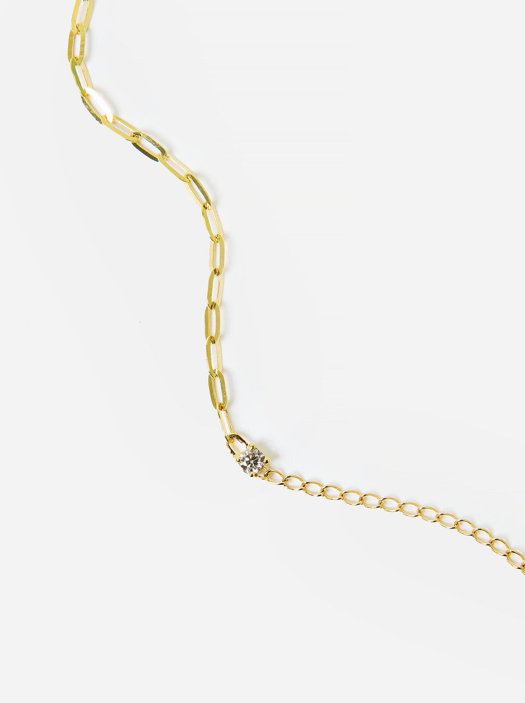 Francie B. Women's Diamond Center Chain Bracelet - Saint Bernard