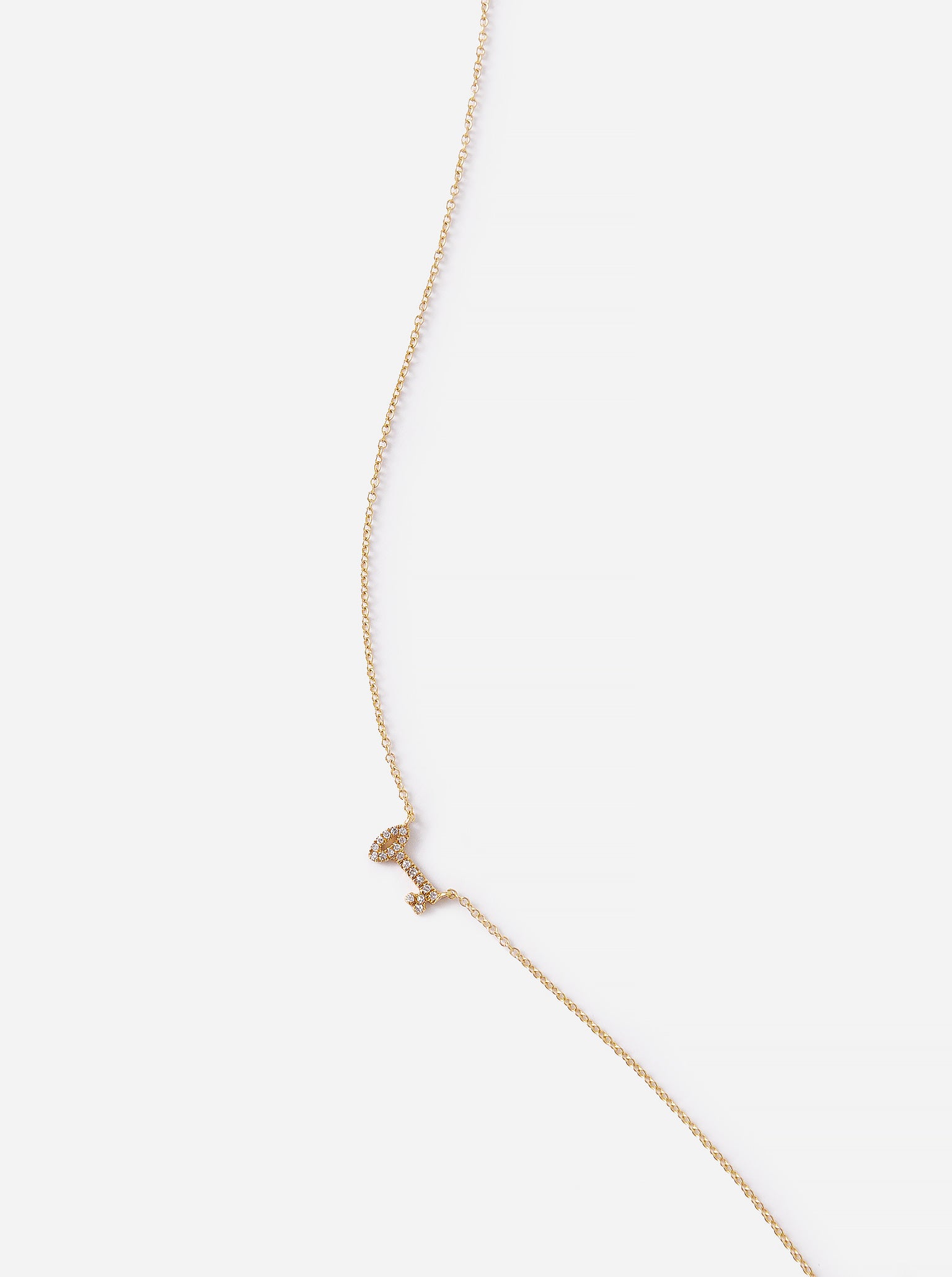 S. Bell Women's Diamond Key Necklace - Saint Bernard