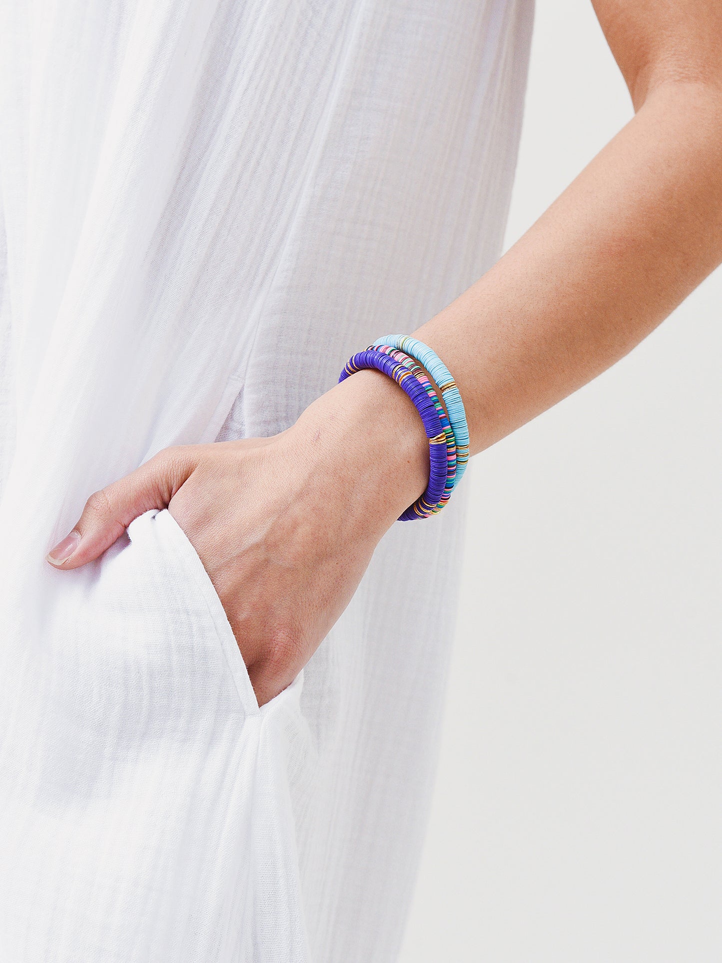 DISC BRACELETxPURPLE-alt1