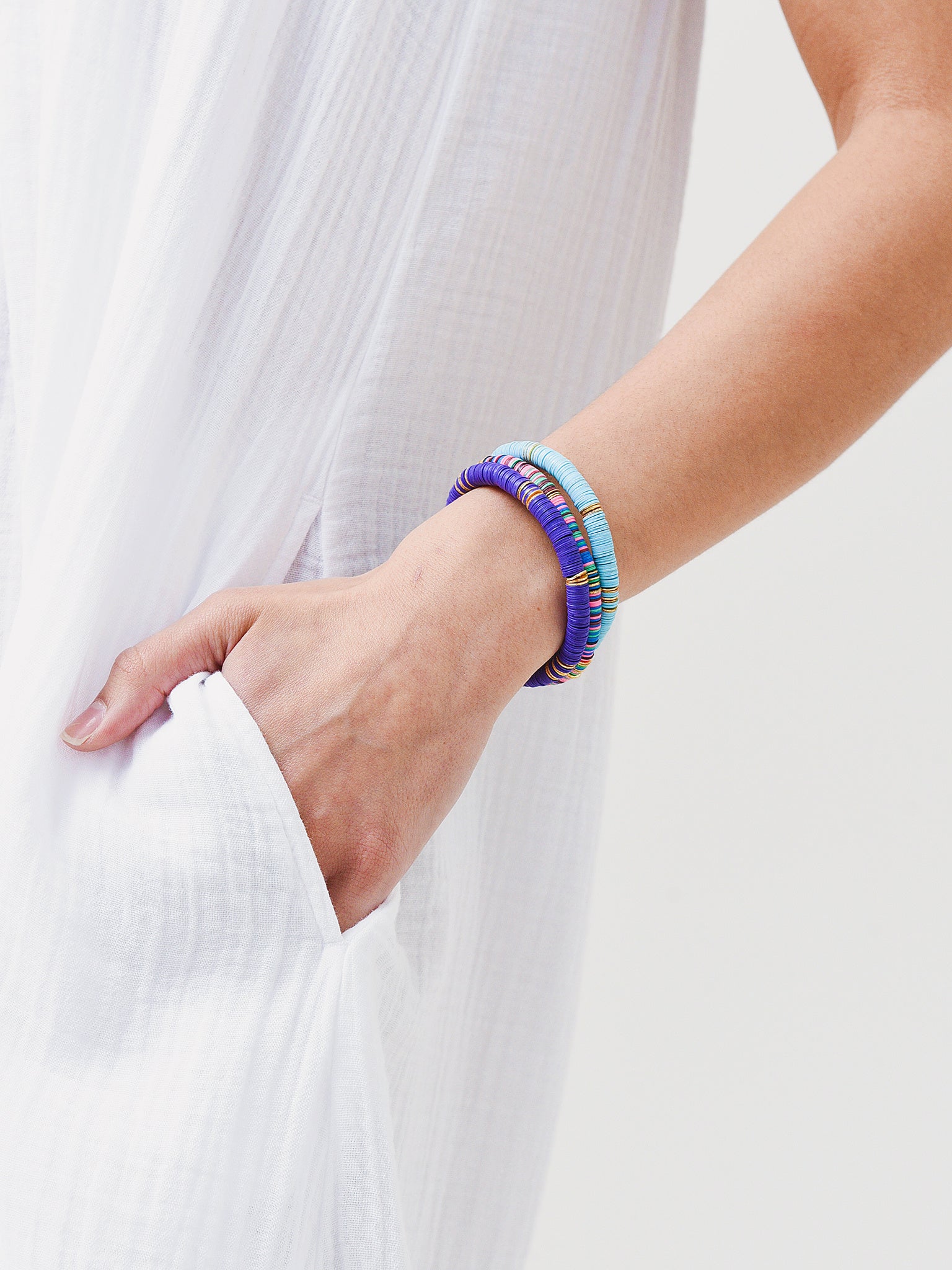 DISC BRACELETxPURPLE-alt1