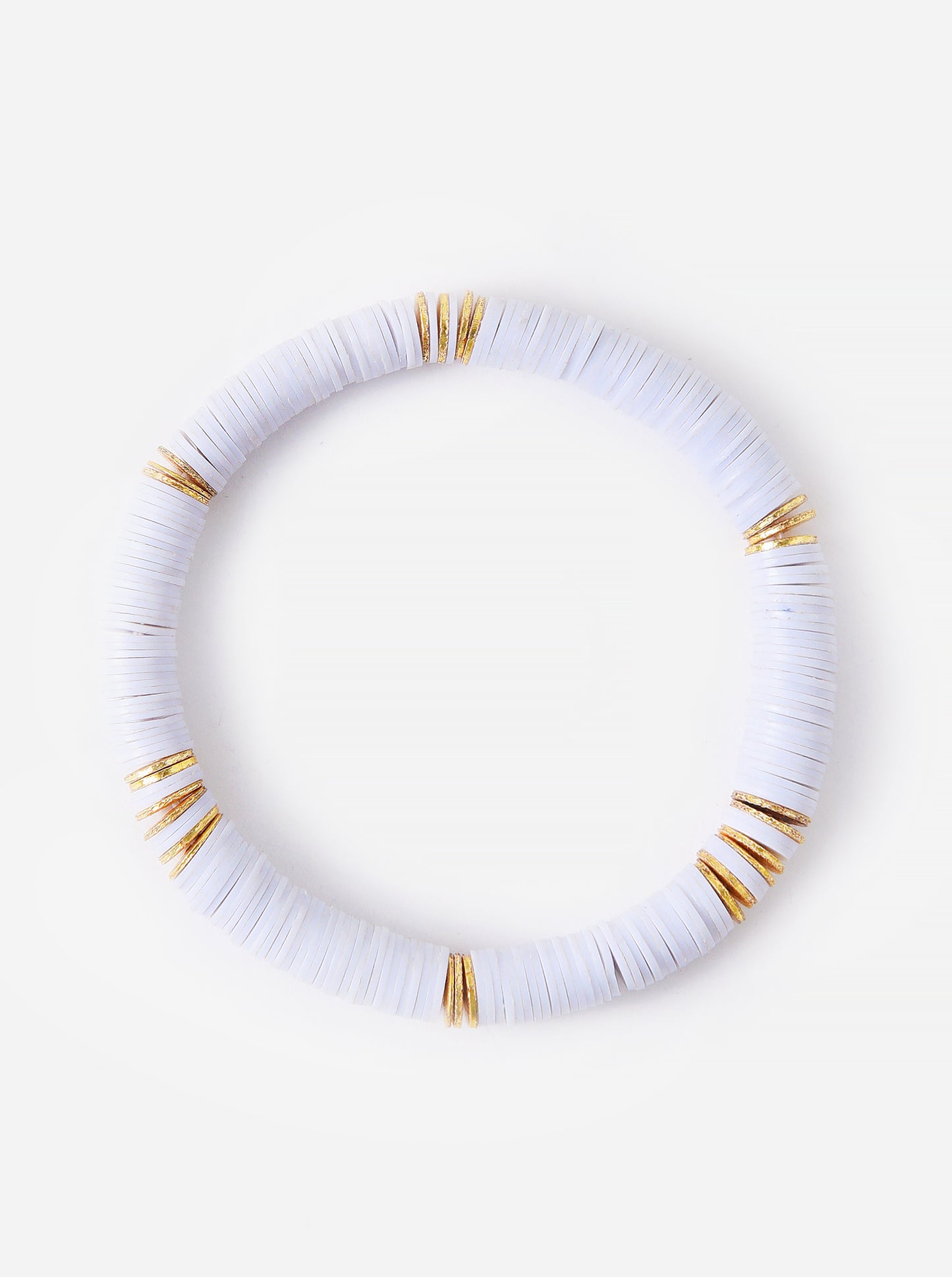 DISC BRACELETxWHITE-alt1