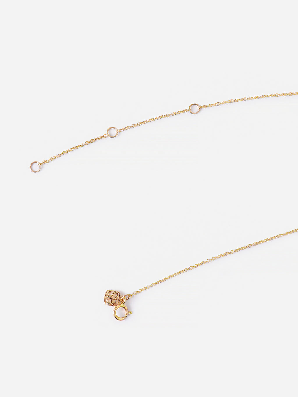 DISC CROSS NECKLACEx14KYELLOWGOLD-alt2