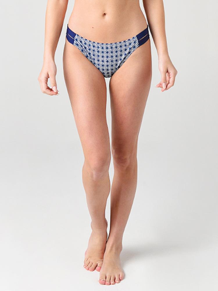 Helen Jon Women's Double Tab Hipster Bikini Bottom - Saint Bernard