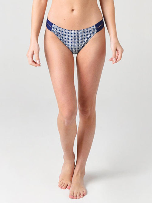 Helen Jon Women's Double Tab Hipster Bikini Bottom - Saint Bernard