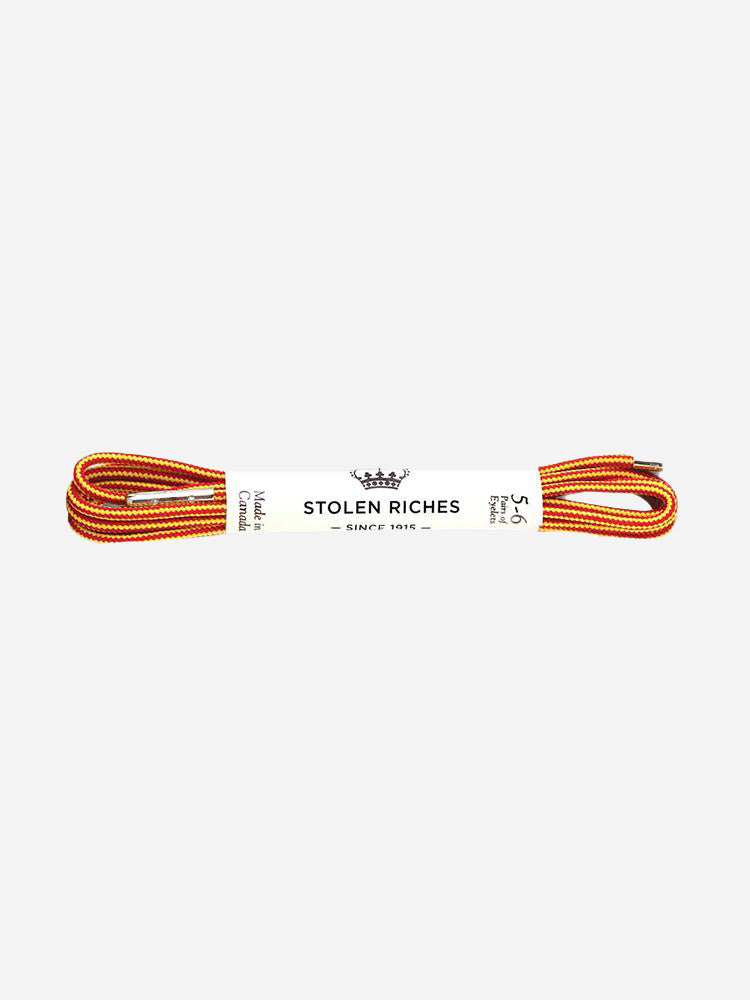 Stolen Riches Dull Boy Stripe 27" Laces - Saint Bernard