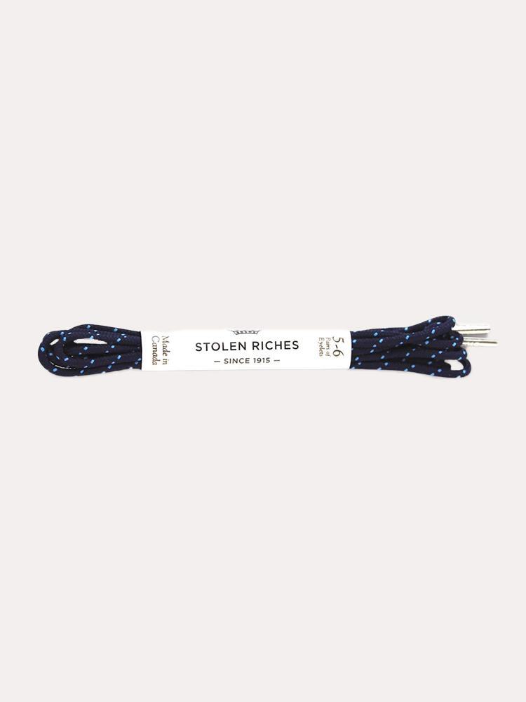 Stolen Riches Gabelich Blue 27" Laces - Saint Bernard