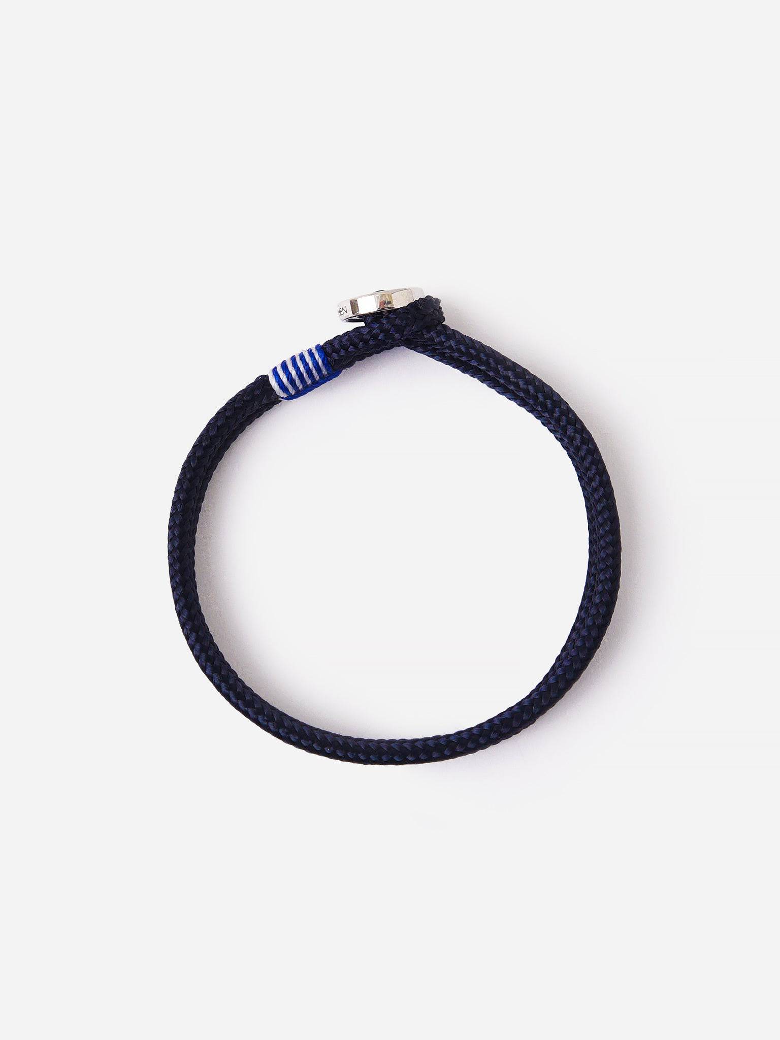 DON DINO BRACELETxNAVYSILVER-alt1